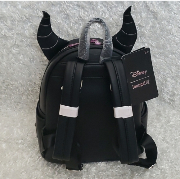 NWT Loungefly Maleficent minimalist mini backpack - Picture 8 of 16